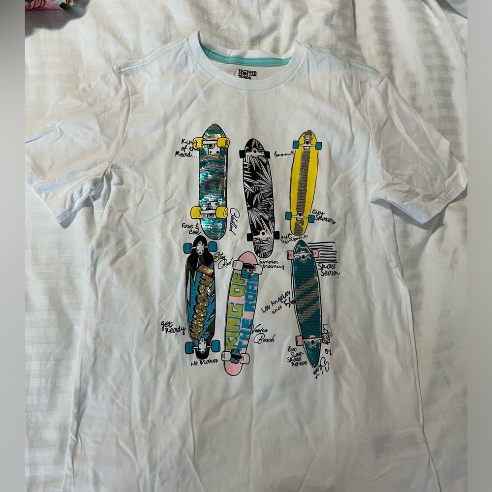 Spotted Zebra shirt 🛹